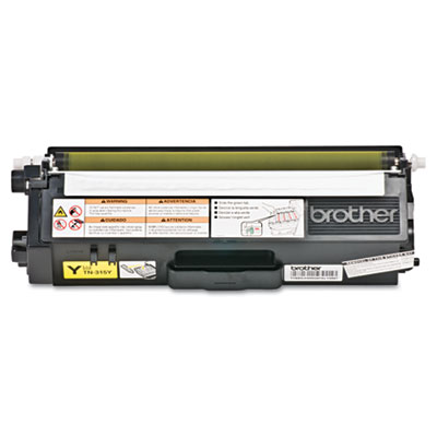 Premium Quality Yellow Toner Cartridge compatible with Brother TN-315Y