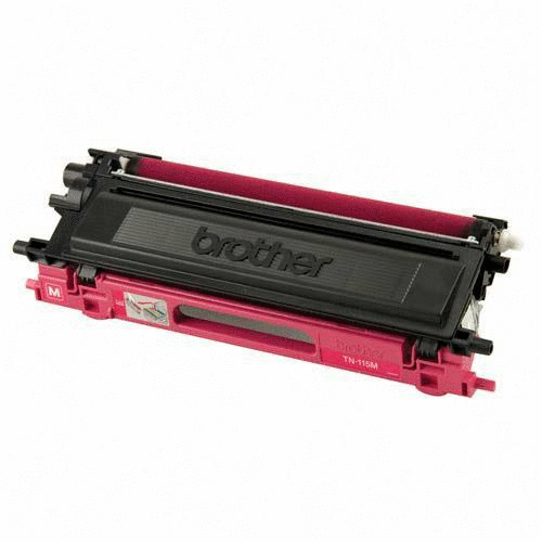Premium Quality Magenta Toner Cartridge compatible with Brother TN-115M