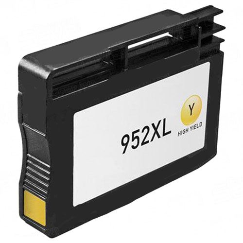 Premium Quality Yellow High Yield Inkjet Cartridge compatible with HP L0S67AN (HP 952XL)