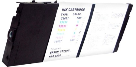 Premium Quality Light Cyan Pigment Inkjet Cartridge compatible with the Epson T565500
