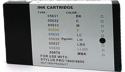 Premium Quality Light Magenta Pigment Inkjet Cartridge compatible with the Epson T563600