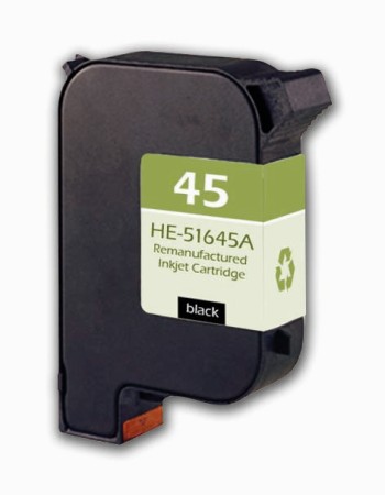 Premium Quality Black Inkjet Cartridge compatible with the HP (HP 45) 51645A