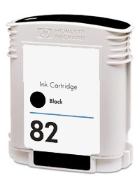 Premium Quality Black Inkjet compatible with the NH-R0565A-82 Bk (HP 82) CH565A