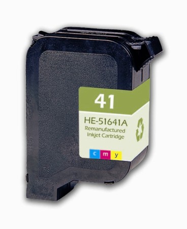Premium Quality Tri-Color Inkjet Cartridge compatible with the HP (HP 41) 51641A