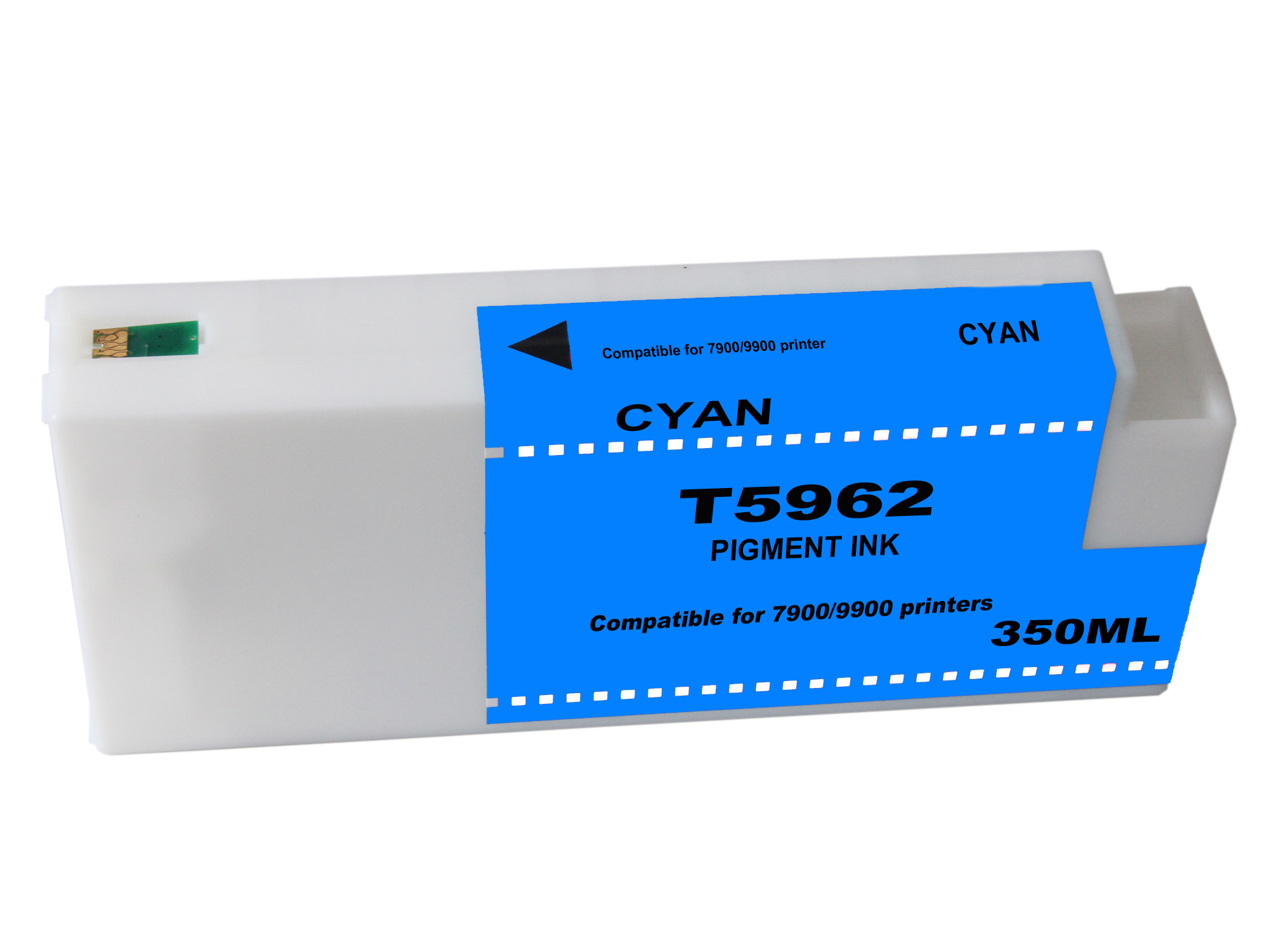 Premium Quality Cyan Inkjet Cartridge compatible with the Epson T596200