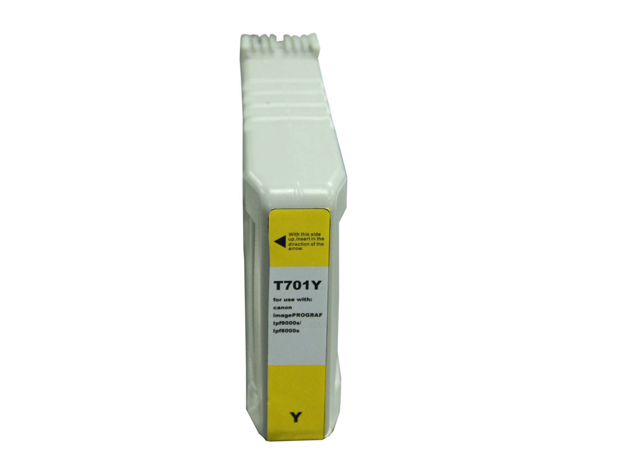 Premium Quality Yellow Inkjet Cartridge compatible with the Canon PFI701Y