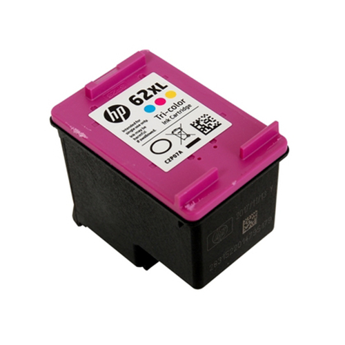 Premium Quality Tri-Color Ink Cartridge compatible with HP C2P07AN (HP 62XL)